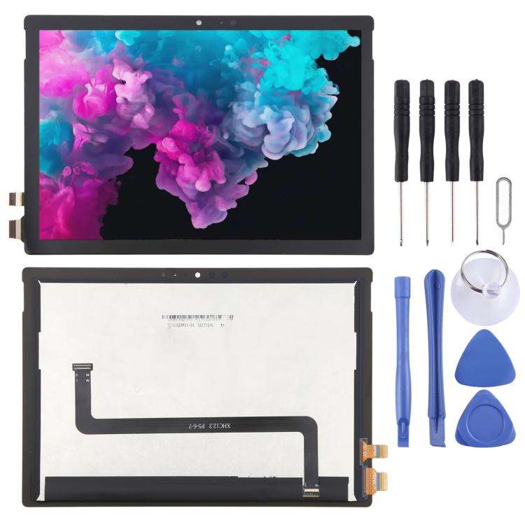 OEM LCD Screen Digitizer Full Assembly with LCD Flex Cable, For Microsoft Surface Pro 7+ 1960, Fo...
