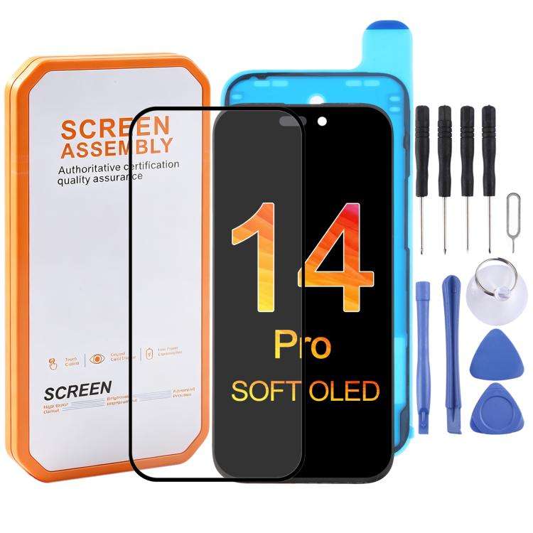 HXL FOG OLED Screen, For iPhone 17 Pro Max, For iPhone 17 Pro, For iPhone 17, For iPhone 16 Pro M...