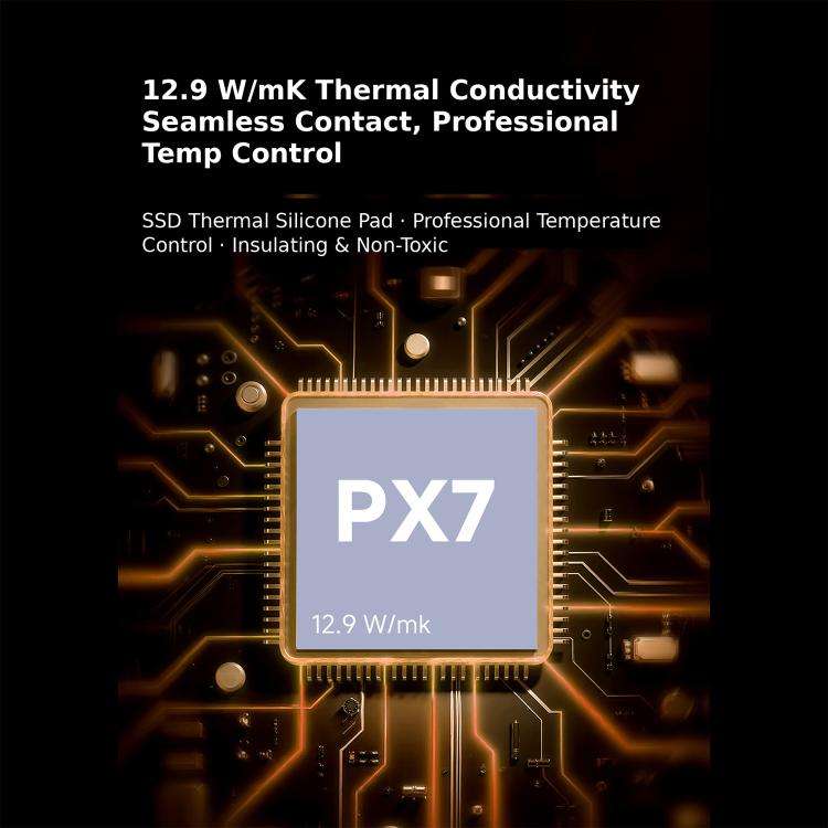 THERMALRIGHT PX7 M.2 SSD Thermal Silicone Pad, 0.5mm, 1mm, 1.5mm, 2mm