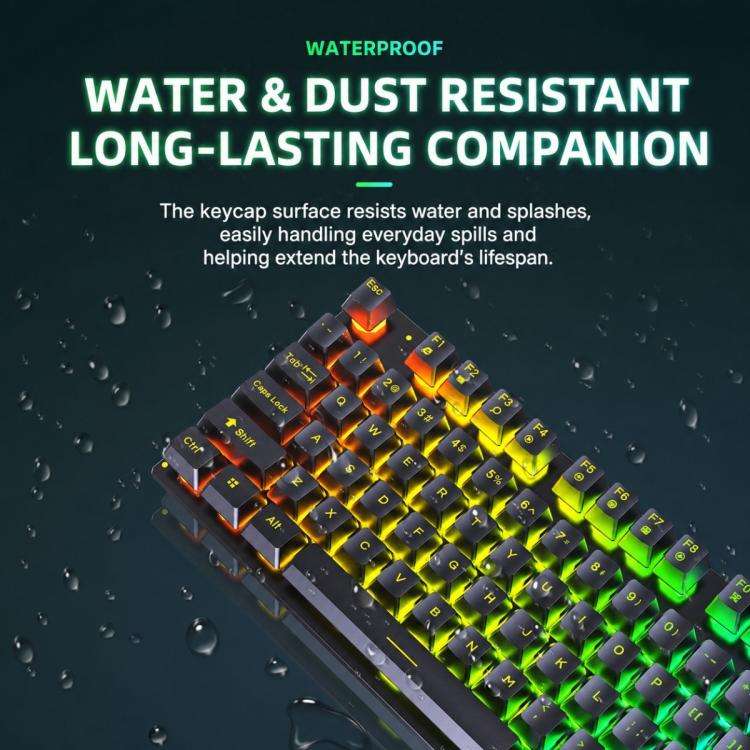 SHIPADOO D500 Colorful Illuminated Wired Keyboard Mouse Set