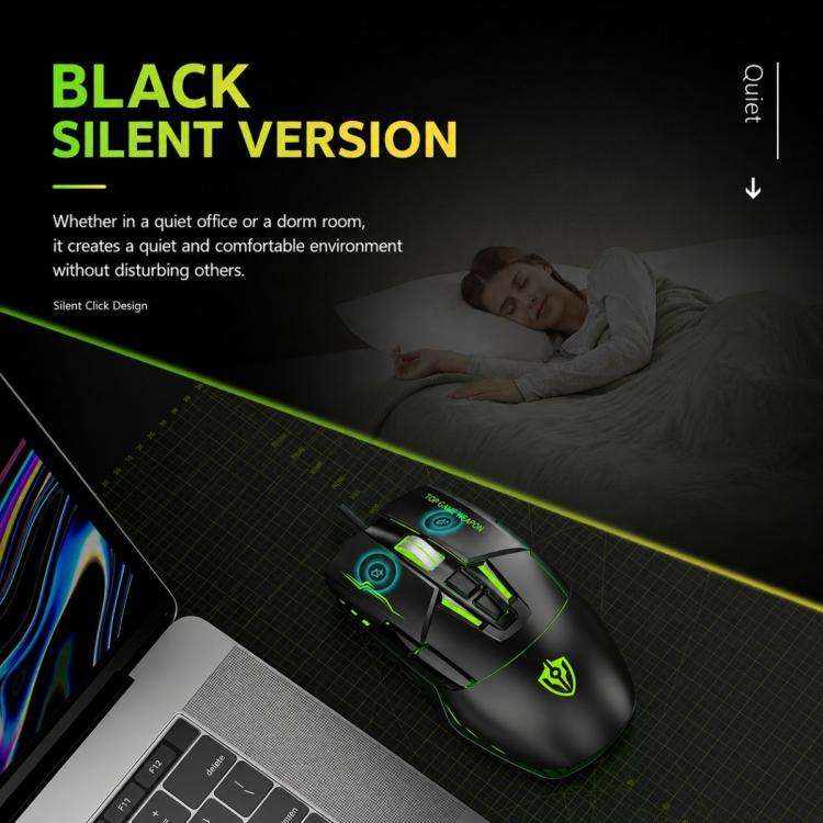 SHIPADOO G7 7D 8800DPI Gaming Colorful USB Wired Mouse