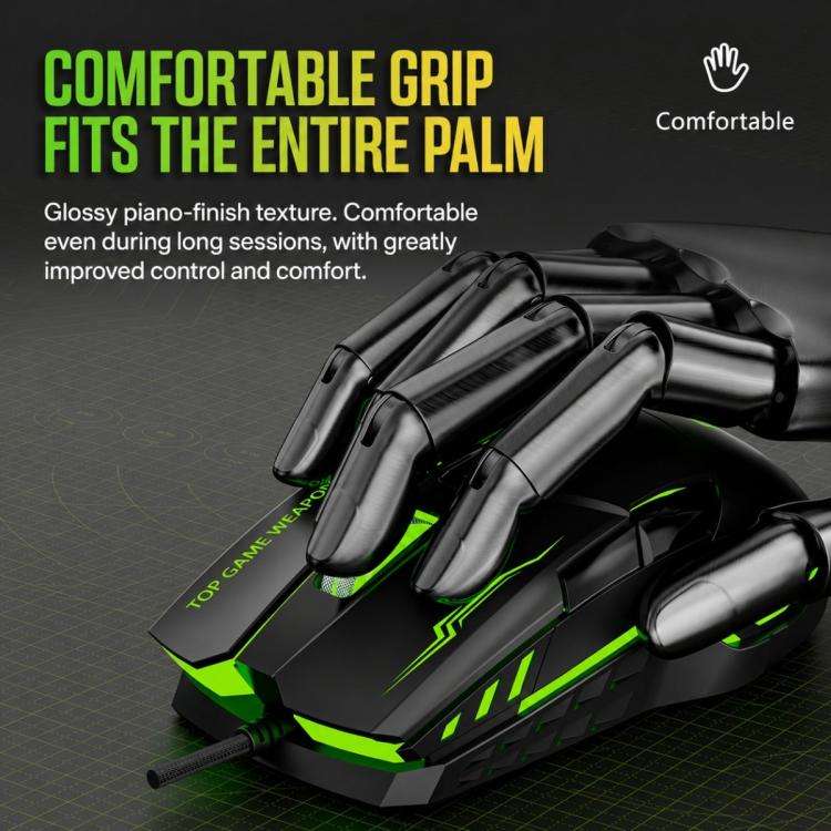 SHIPADOO G7 7D 8800DPI Gaming Colorful USB Wired Mouse