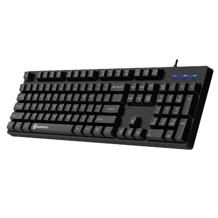 SHIPADOO K600 Wide System Compatibility Ergonomic Wired Keyboard