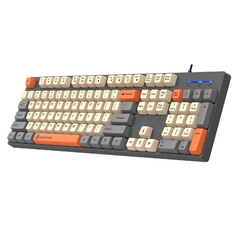 SHIPADOO K600 Wide System Compatibility Ergonomic Wired Keyboard