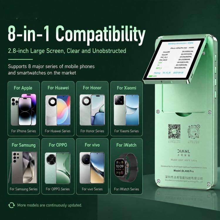 DL400 Pro iTestBox Display Touch Multi-Function Tester, DL400 Pro Host