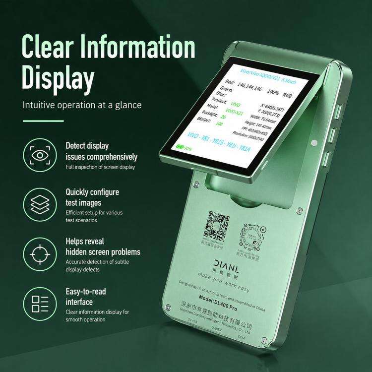 DL400 Pro iTestBox Display Touch Multi-Function Tester, DL400 Pro Host