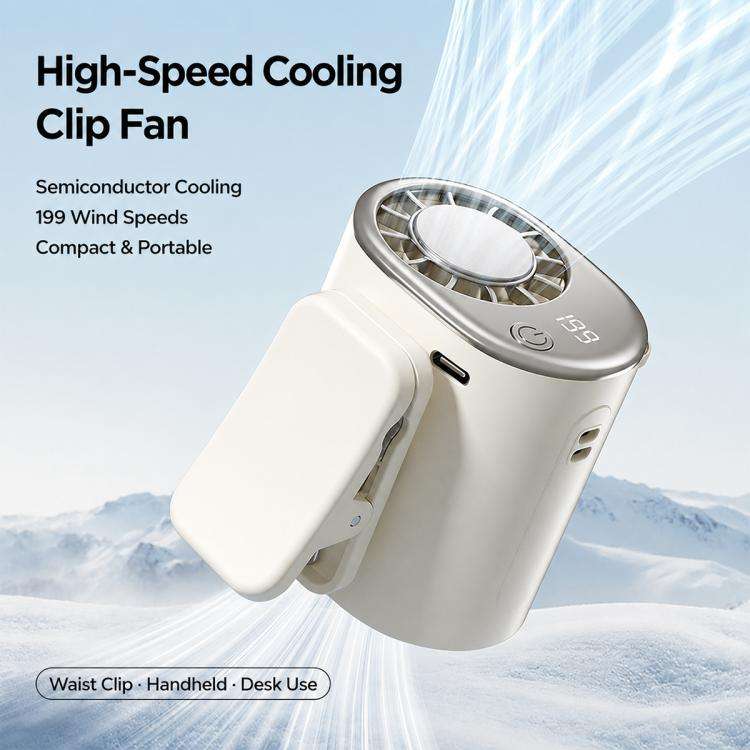 Y32 Portable Semiconductor Cooling Electric Fan with Clip
