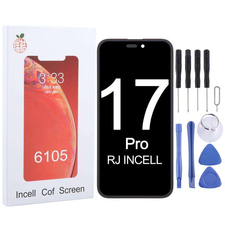 RJ Incell Cof Screen, For iPhone 17 Pro Max, For iPhone 17 Pro, For iPhone 16 Pro Max, For iPhone...
