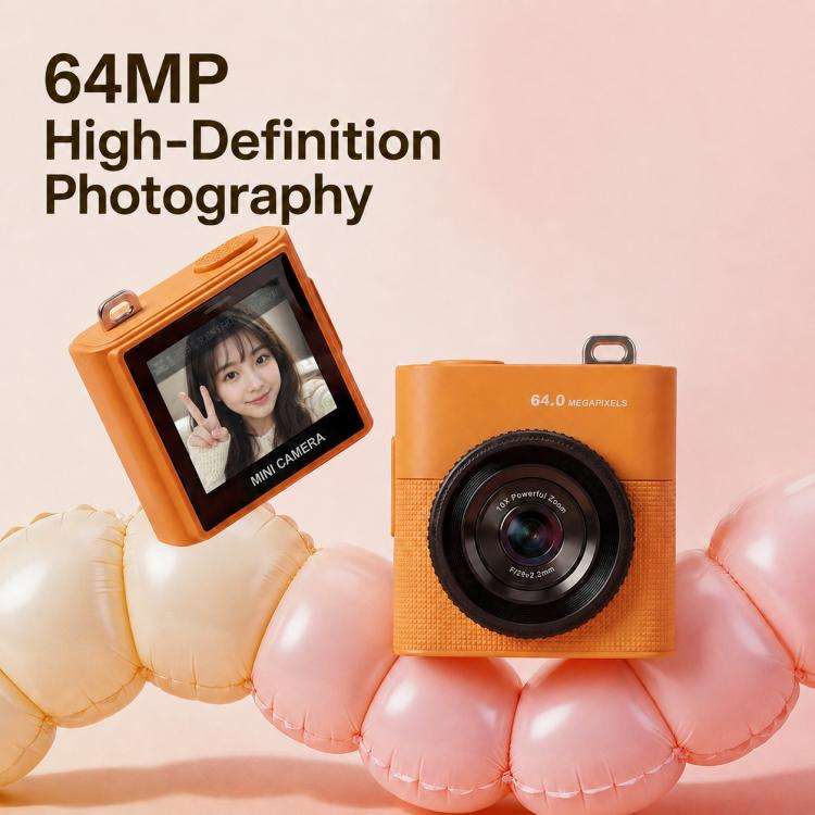 S5 6400PX 1.4 inch LCD HD Digital Mini Thumb Pocket Camera