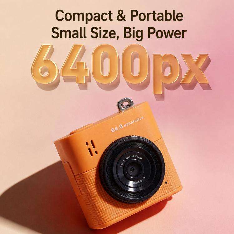 S5 6400PX 1.4 inch LCD HD Digital Mini Thumb Pocket Camera