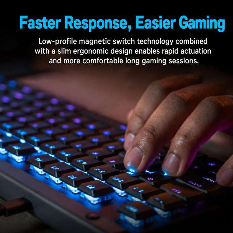 Logitech G515 RAPID TKL Magnetic Switches Wired Gaming Keyboard