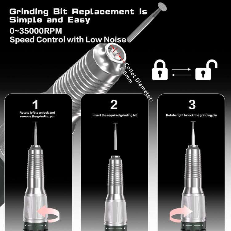 i2C G35Pro All-in-One Electric Industrial Grinder, US Plug, UK Plug, EU Plug, AU Plug