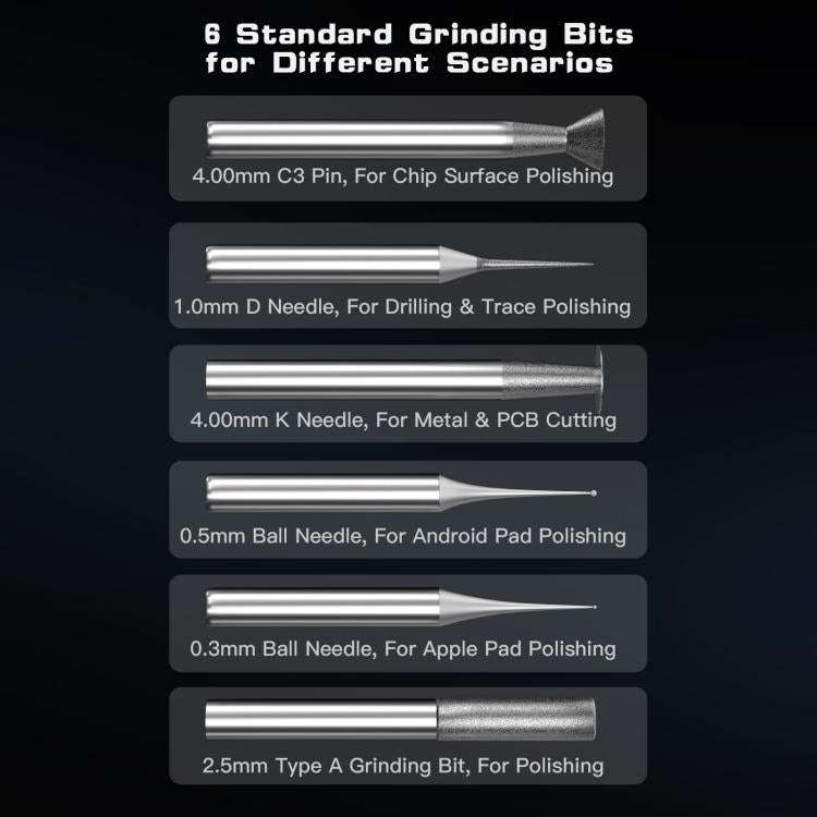 i2C G35 Portable Rechargeable Anti-vibration Grinding Pen, i2C G35