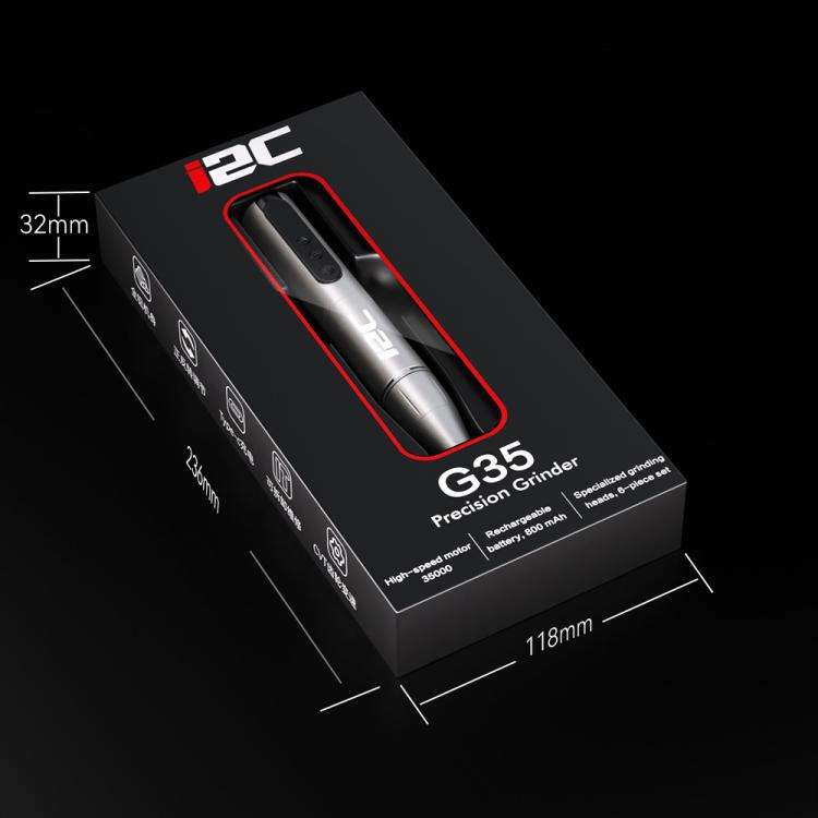 i2C G35 Portable Rechargeable Anti-vibration Grinding Pen, i2C G35