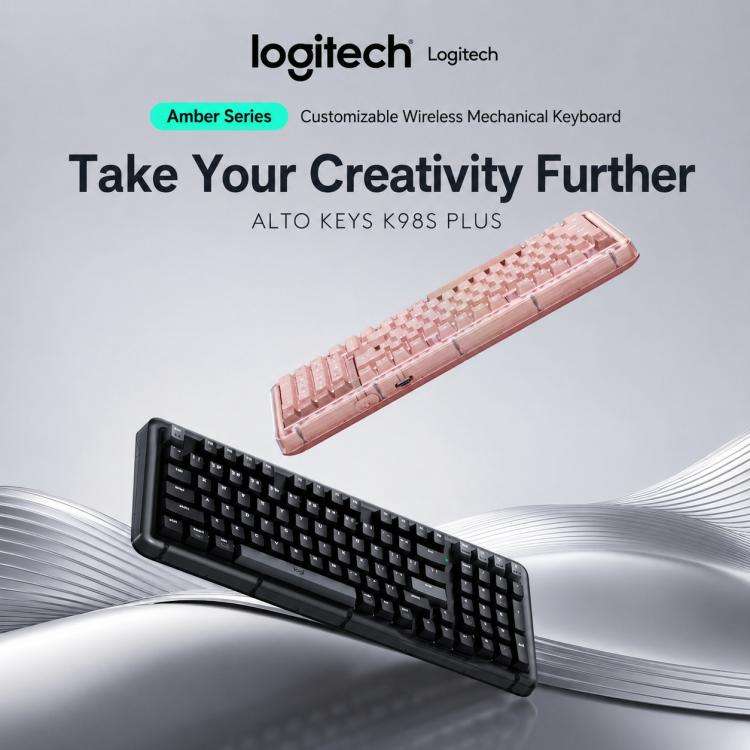 Logitech ALTO KEYS K98S Plus Custom Tri-Mode Wireless Mechanical Keyboard