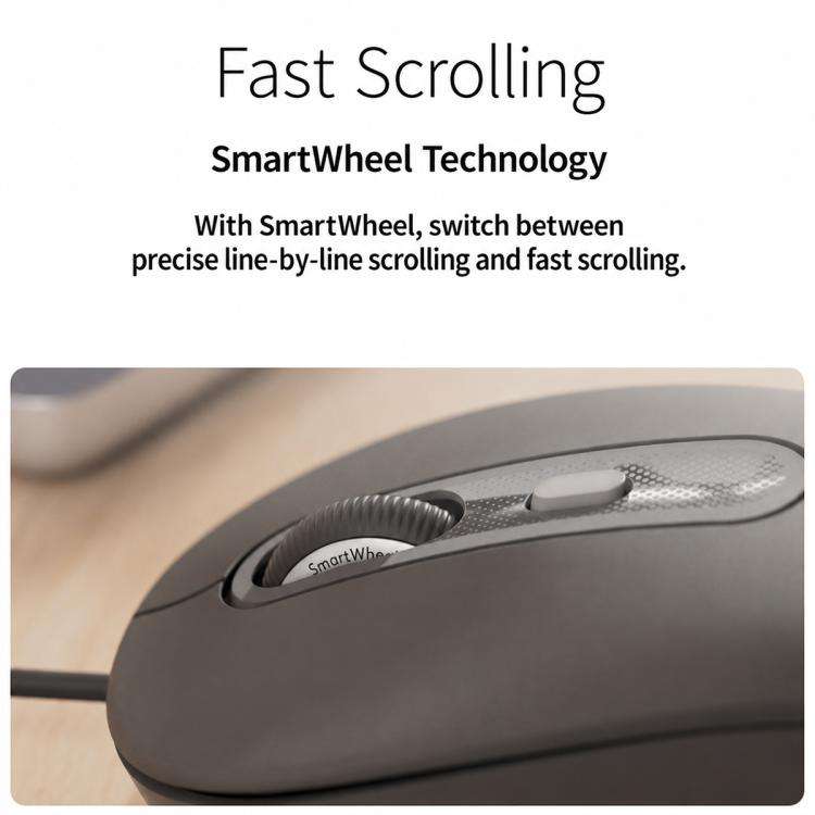 Logitech MK620 Signature Slim Wired Keyboard and Wired Mouse Combo for Business
