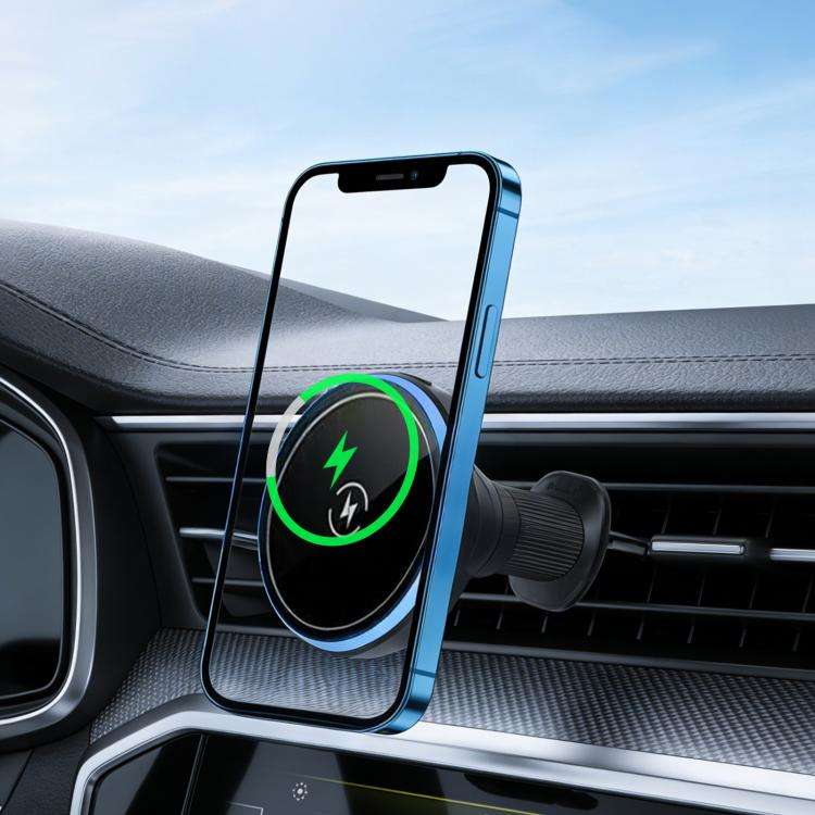 T1 15W Magnetic Wireless Charging Car Air Vent Phone Holder
