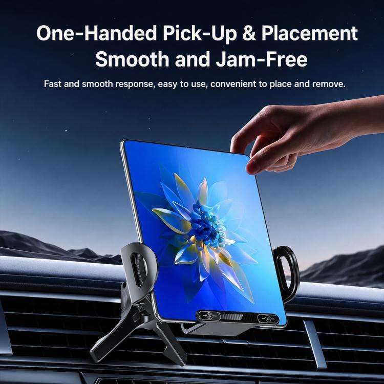 A3 15W Car Electric Wireless Fast Charging Rotating Bracket, A3 Bracket + Air Vent Base, A3 Brack...