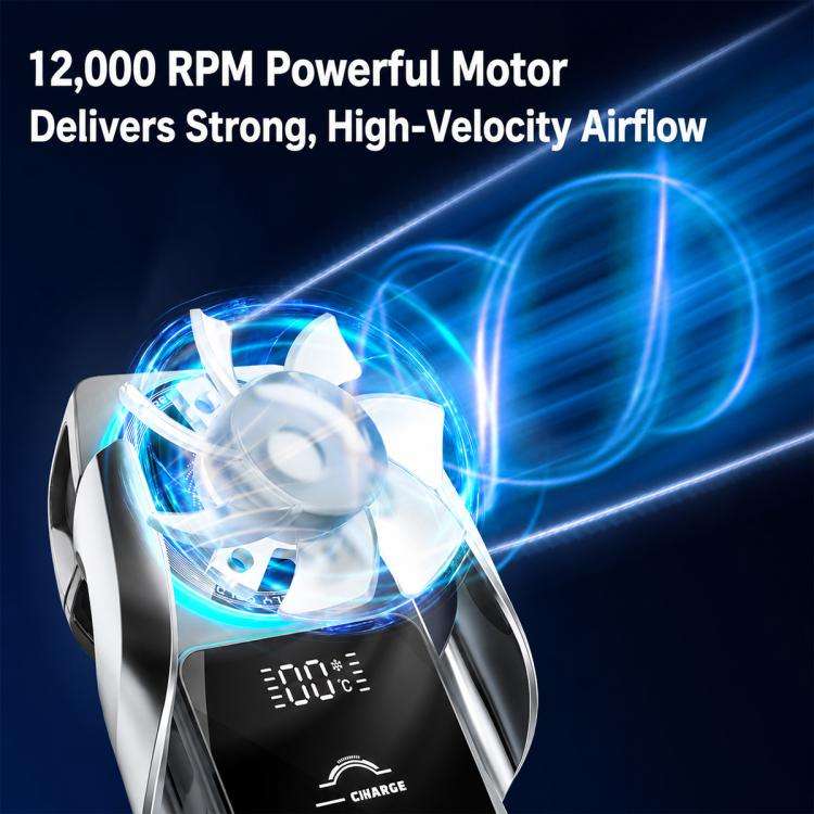 S7 Magnetic Cooling 15W Wireless Fast Charger Car Air Outlet Holder
