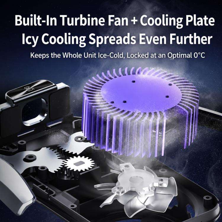 S7 Magnetic Cooling 15W Wireless Fast Charger Car Air Outlet Holder