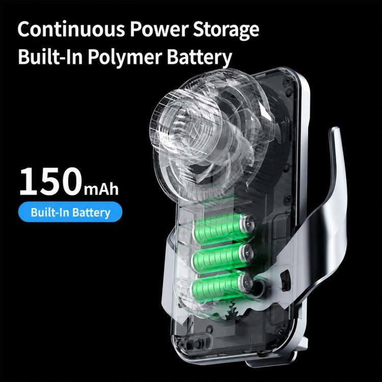 S7 Magnetic Cooling 15W Wireless Fast Charger Car Air Outlet Holder