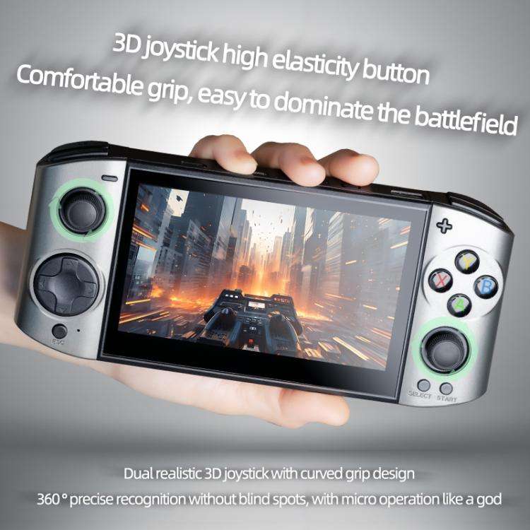 09 Ultra 5.1-inch HD OLED Handheld Game Console Supports Two-Player Battles, 64G, 128G