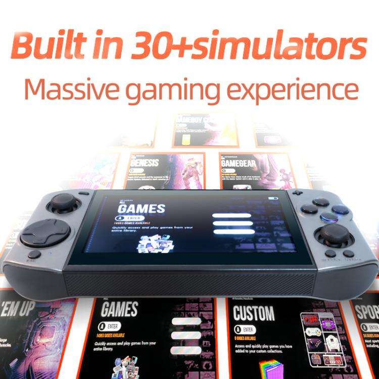 09 Ultra 5.1-inch HD OLED Handheld Game Console Supports Two-Player Battles, 64G, 128G