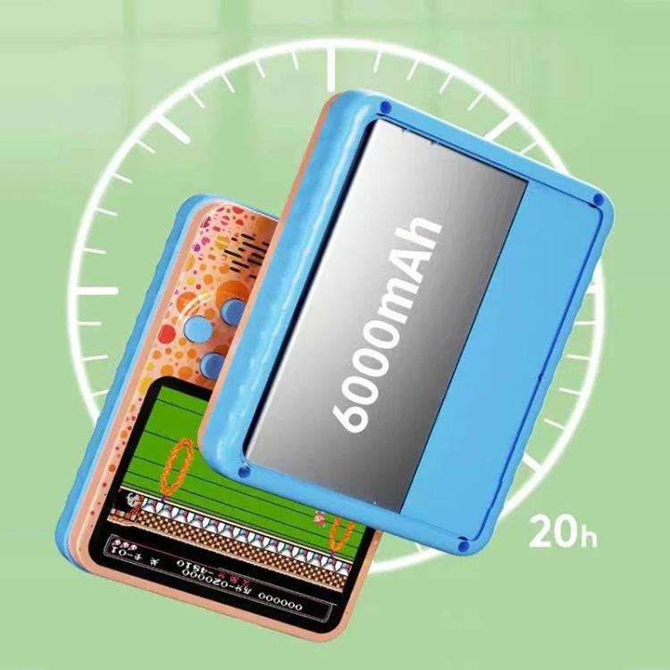 G6 3.5 Inch Screen Handheld Game Console Video Gaming Machine for Kids, Single, Double