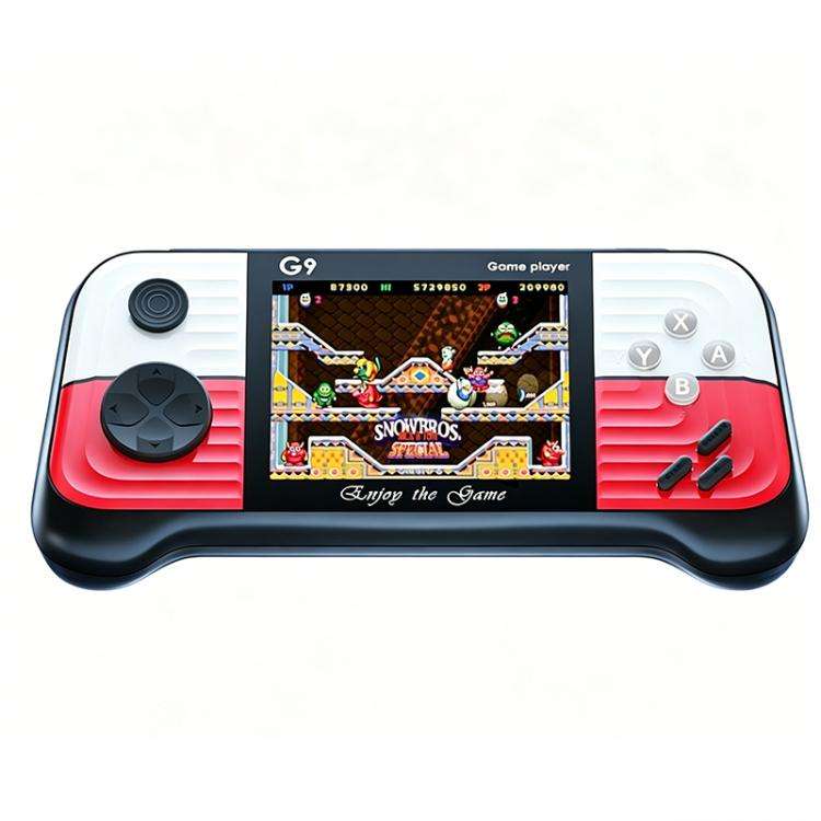 G9 3.0 inch Screen Portable Retro Handheld Video Game Console Built-in 600 Games, Single, Double,...