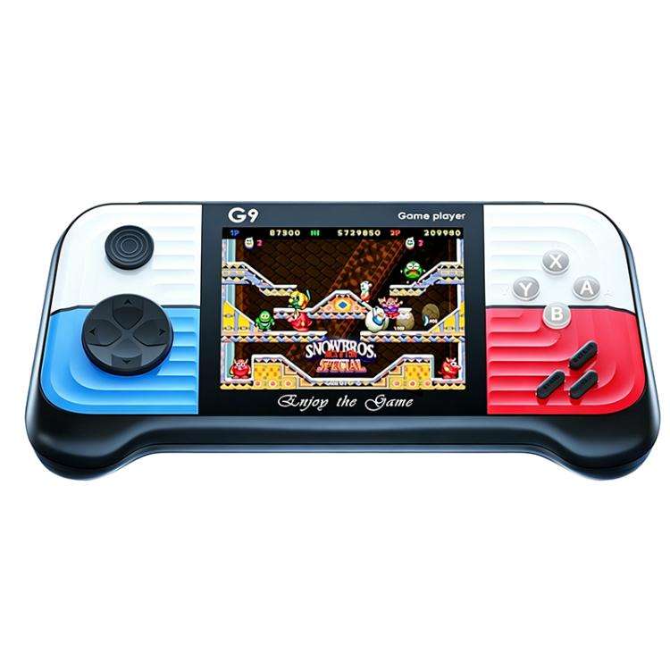 G9 3.0 inch Screen Portable Retro Handheld Video Game Console Built-in 600 Games, Single, Double,...