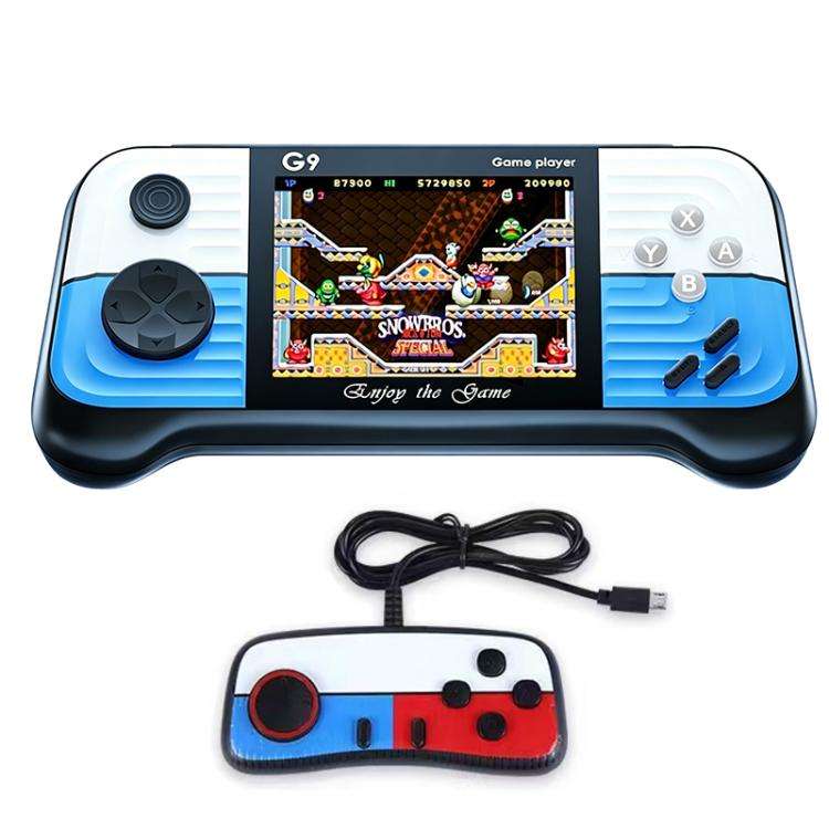 G9 3.0 inch Screen Portable Retro Handheld Video Game Console Built-in 600 Games, Single, Double,...