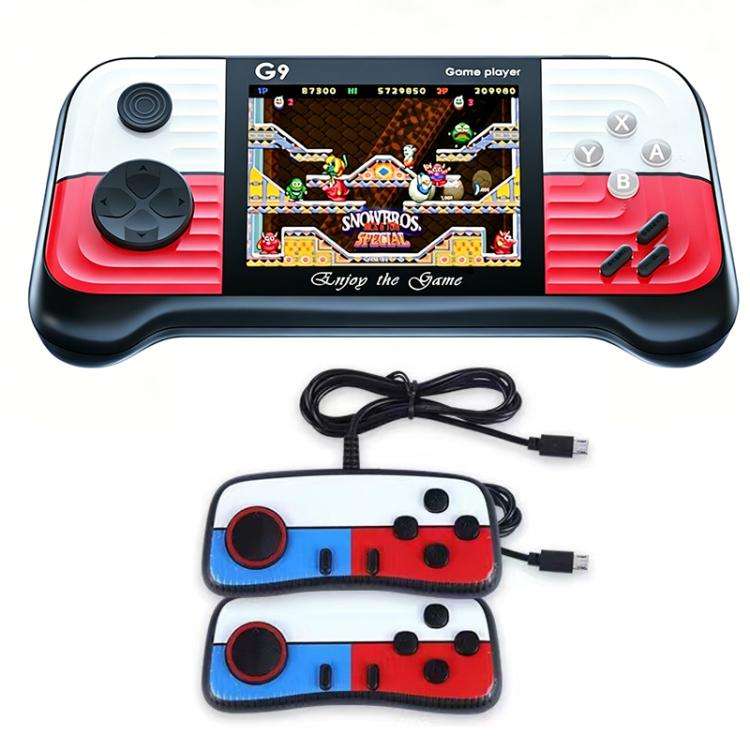 G9 3.0 inch Screen Portable Retro Handheld Video Game Console Built-in 600 Games, Single, Double,...