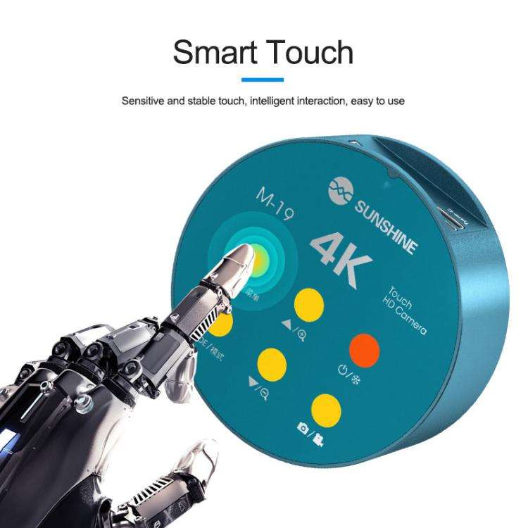 SUNSHINE M-19 Touch Control 4K Ultra HD Microscope Camera, SUNSHINE M-19