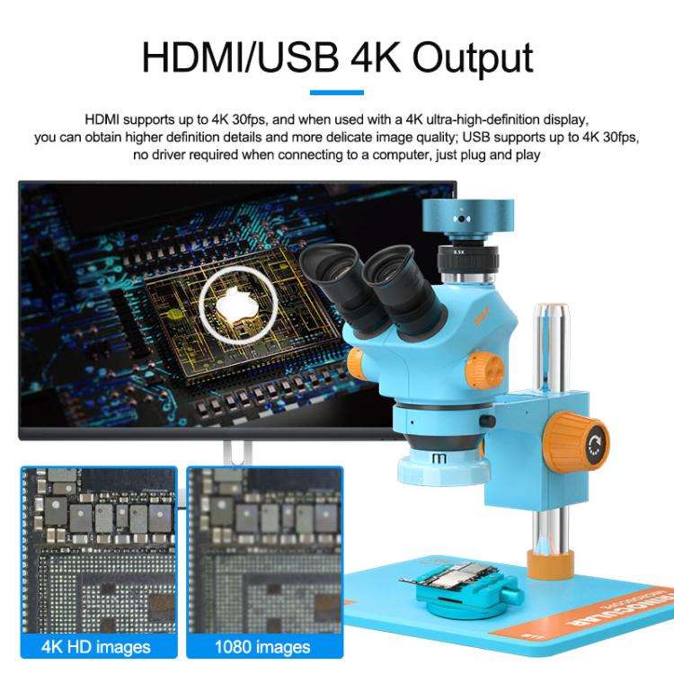 SUNSHINE M-19 Touch Control 4K Ultra HD Microscope Camera, SUNSHINE M-19