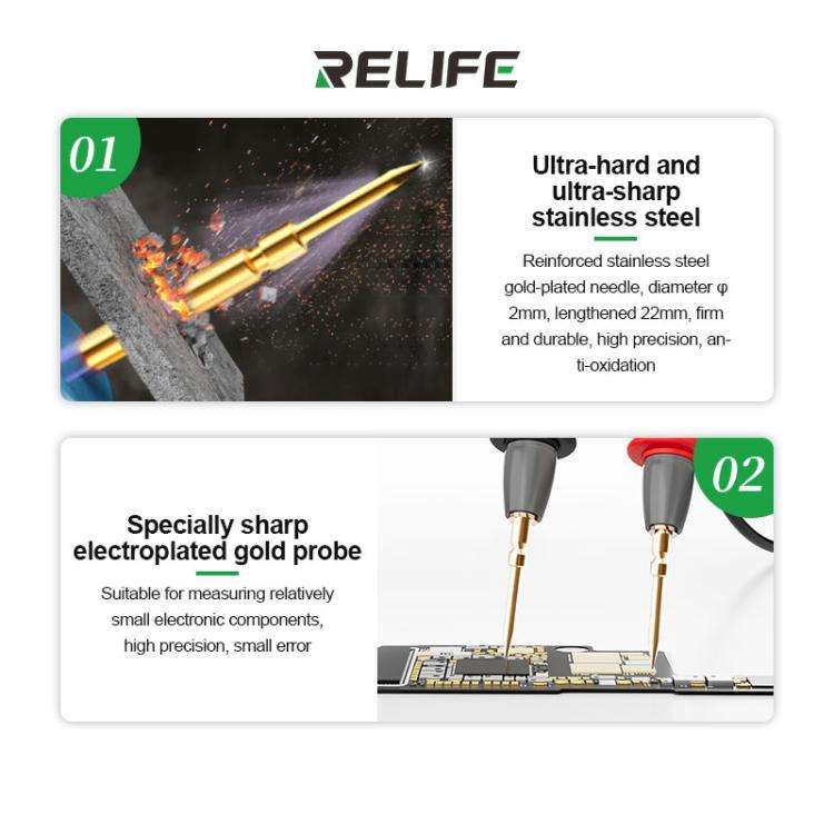 RELIFE MC2 Dual-screen Synchronous Display Multi-function 4K Multimeter Camera, RELIFE MC2