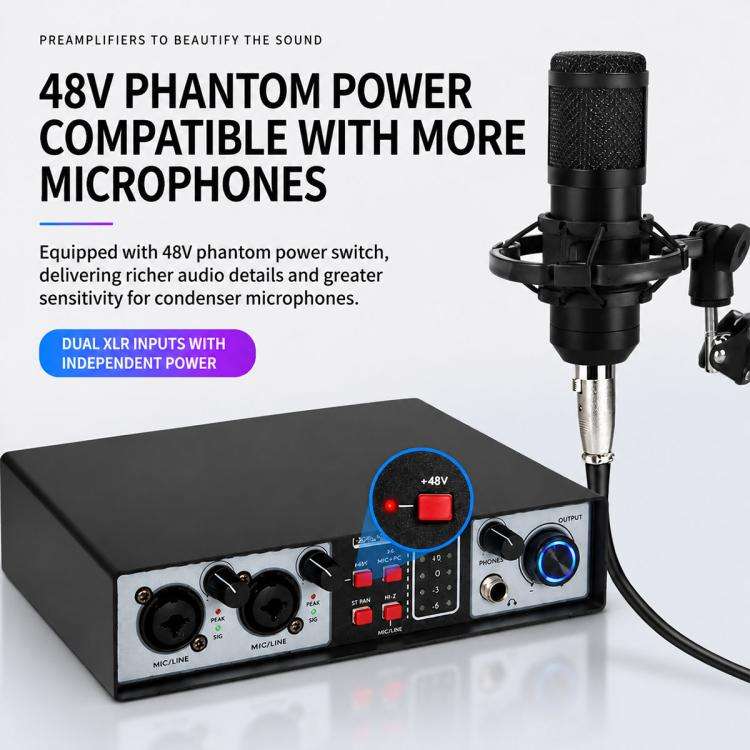UR22MK Multi-function Professional Mixer External Live Streaming Sound Card, UR22MK