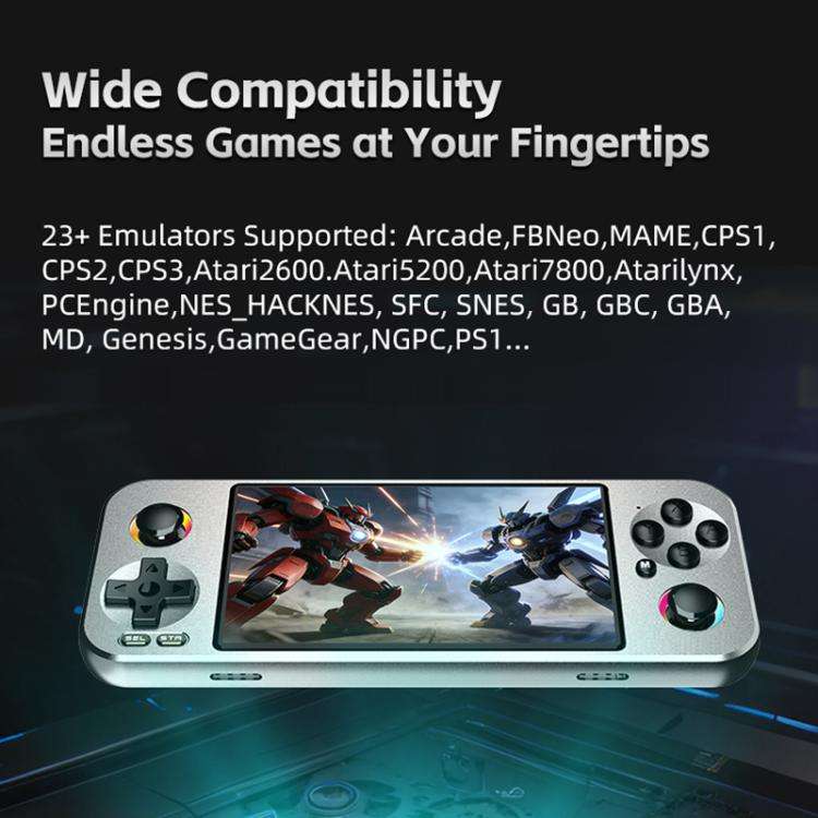 G36 4.5-inch IPS OLED Handheld Game Console Supports 23+ Emulators, 16G