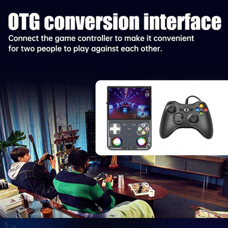 R36 Ultra X 4.5-inch IPS HD Handheld Retro Game Console Built-in 18,000+ Games, 32G