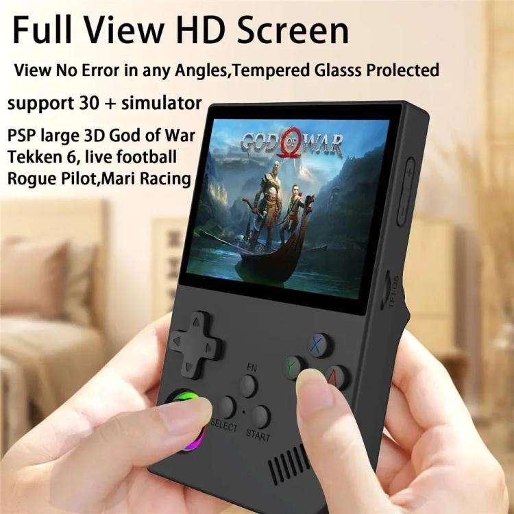 XGB36 3.5-inch IPS HD Handheld Retro Game Console Supports 30+ Emulators, 64G