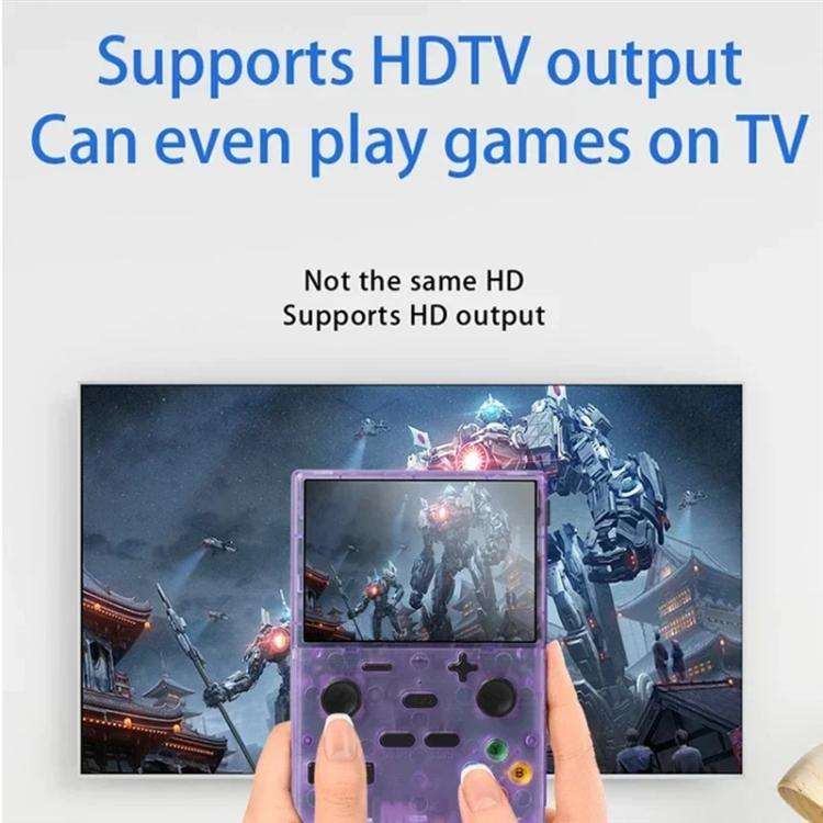 XGB35 3.5-inch IPS HD Handheld Retro Game Console Supports 10 Emulators, 8G, 8G+64G