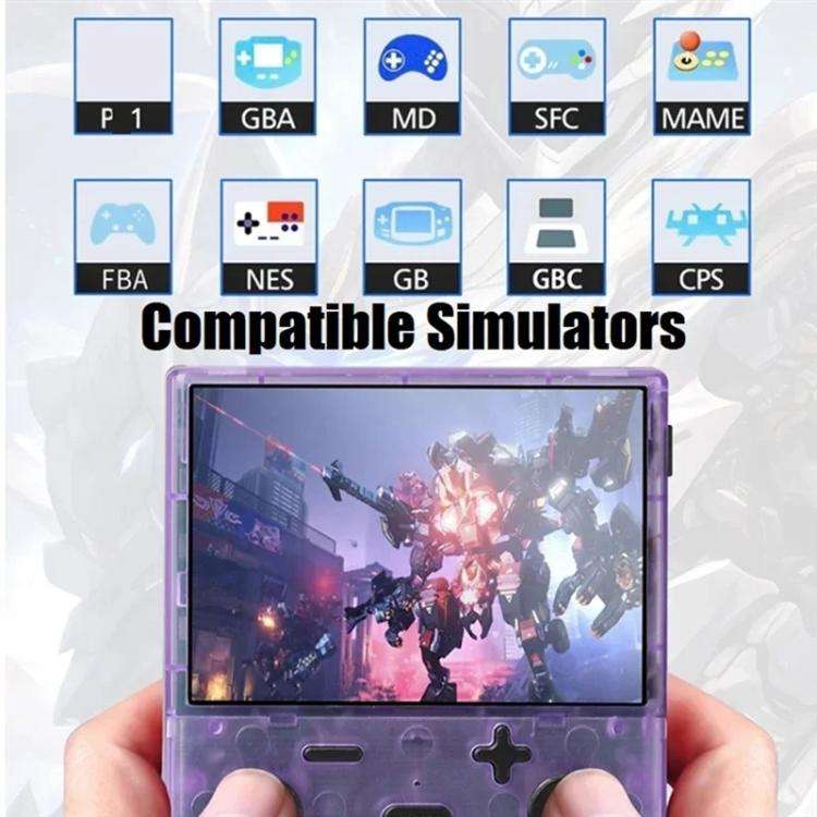 XGB35 3.5-inch IPS HD Handheld Retro Game Console Supports 10 Emulators, 8G, 8G+64G