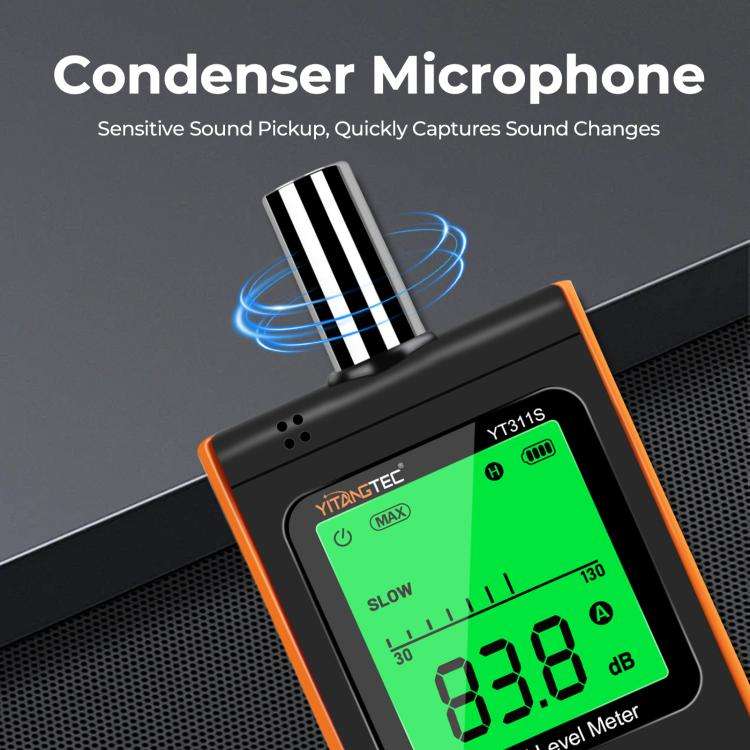 YT311S High Precision Digital Sound Level Meter, Measurement Range: 30130dB, YT311S