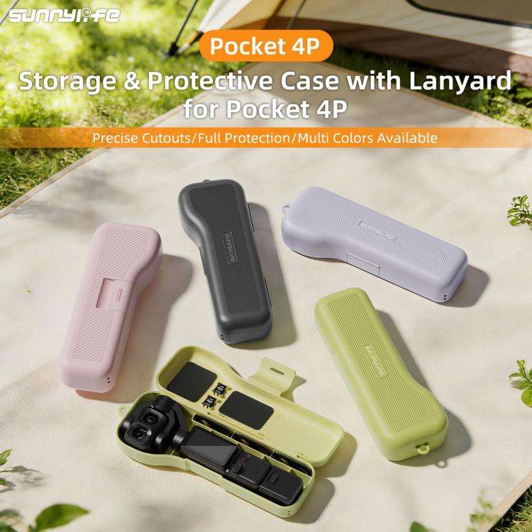Sunnylife Gimbal Camera Protector with Lanyard Shock-proof Protective Cover Storage Box, For DJI ...
