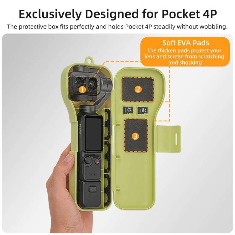 Sunnylife Gimbal Camera Protector with Lanyard Shock-proof Protective Cover Storage Box, For DJI ...
