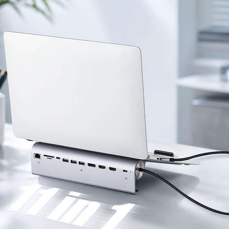 BYL-2601 Multifunctional 11-in-1 Laptop Stand Docking Station
