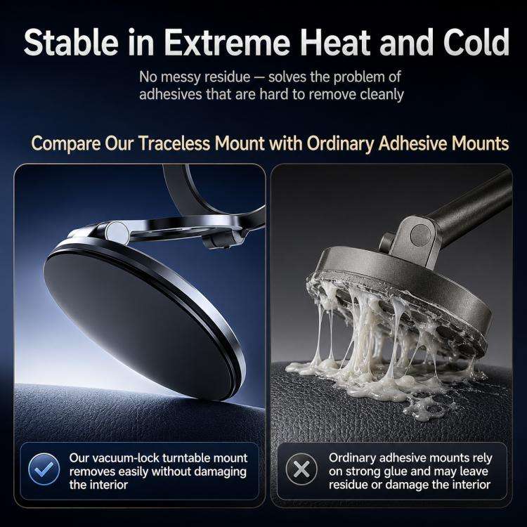 P7 360-Degree Rotating Ring Carbon Fiber Texture Alloy Magnetic Phone Holder