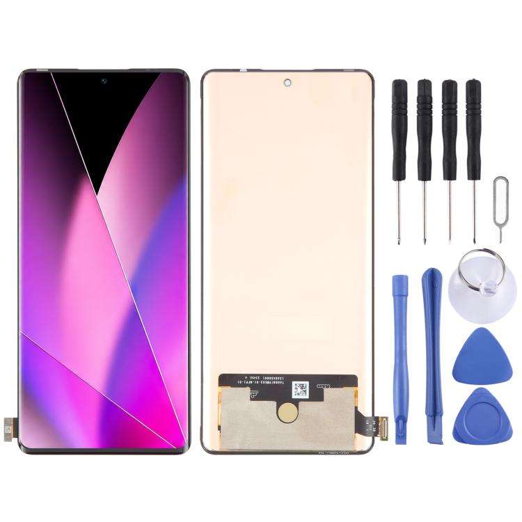 Original LCD Screen with Digitizer Full Assembly, For Infinix GT 50 Pro X6891, For Infinix Note E...