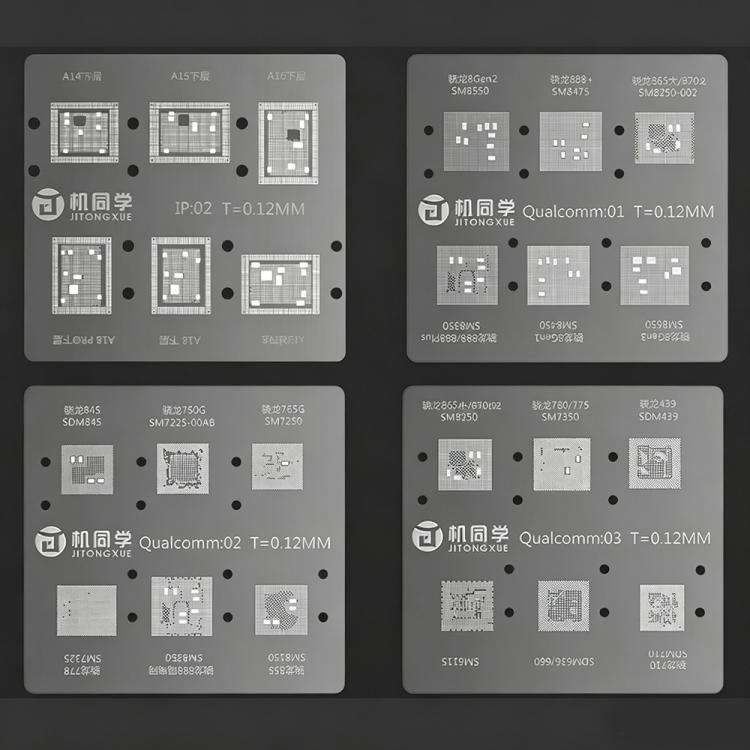 JTX T4 Max Universal Chips Glue Removal and Tin Planting Platform Set for iPhone / Samsung / Hisi...