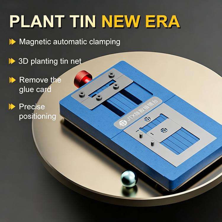 JTX T4 Max Universal Chips Glue Removal and Tin Planting Platform Set for iPhone / Samsung / Hisi...