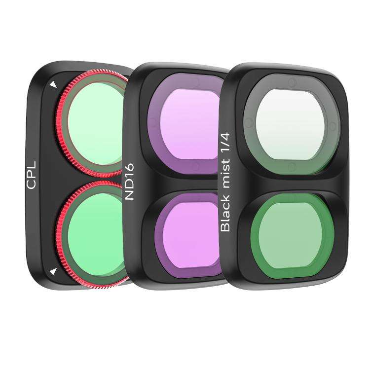 For DJI Osmo Pocket 4P Sunnylife Camera Lens Filter, MCUV, CPL, ND8, ND16, ND32, ND64, ND8/PL, ND...